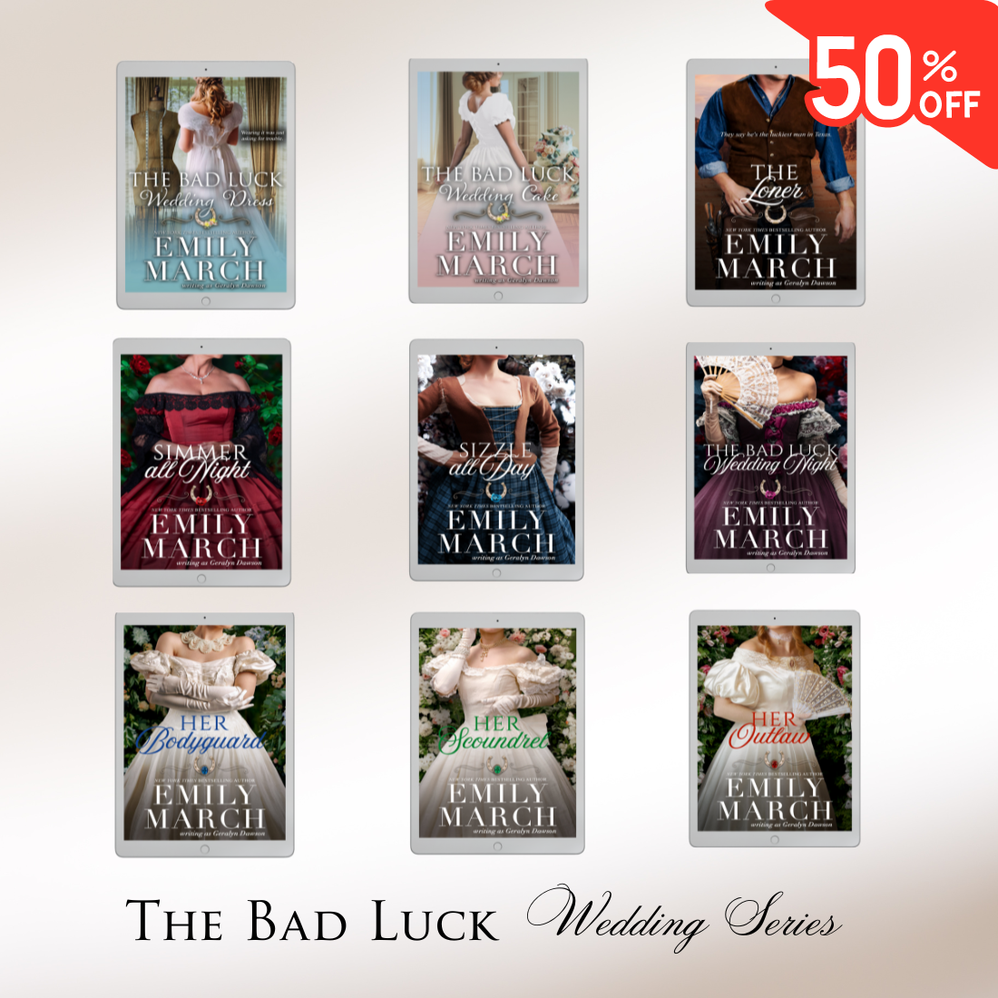The Bad Luck Wedding Series Nine Ebook Bundle