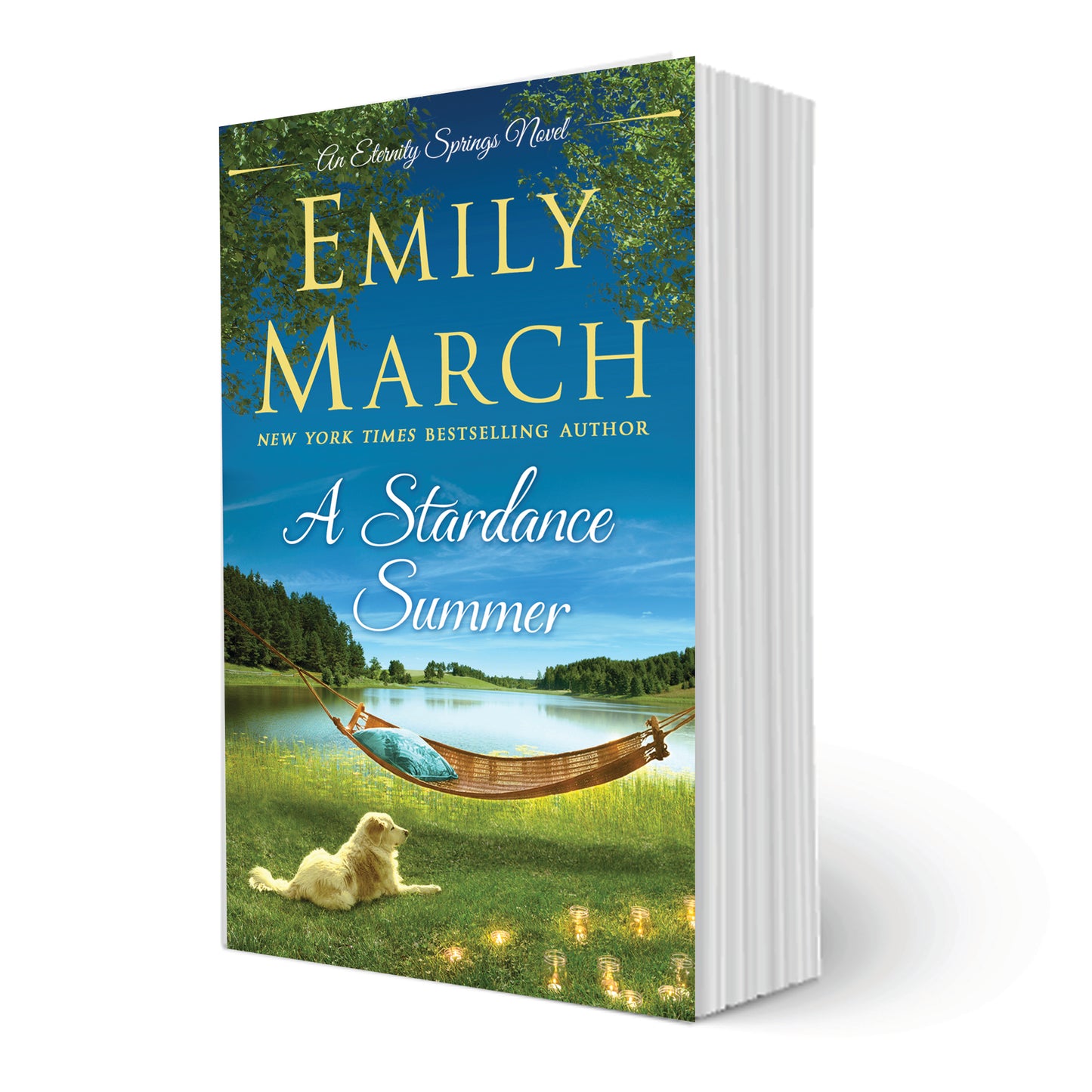 A STARDANCE SUMMER (mass market paperback signed print book)